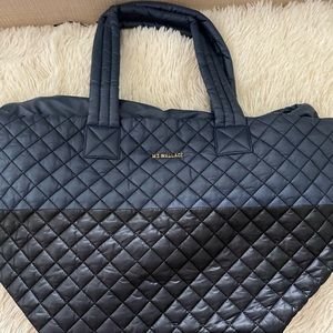 MZ Wallace Metro Tote Medium Black/Navy NWT